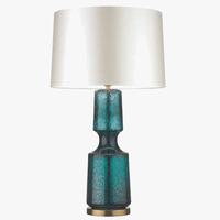 Lampe de table nordique rétro LED pour chevet et chambre, décoration en verre  | Marco Lucetti