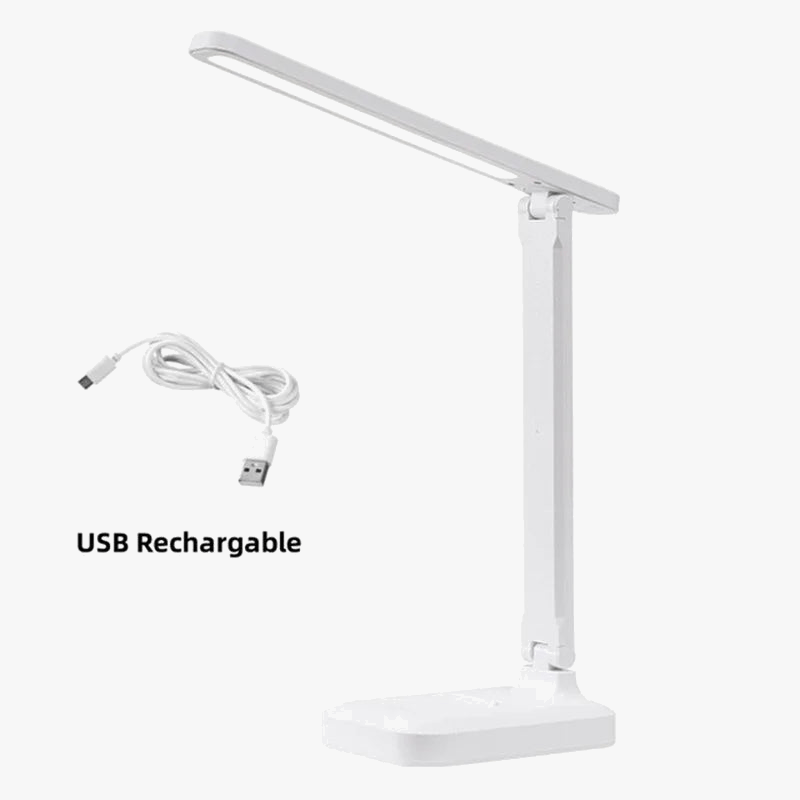 Lampe de Table pliable Led avec 3 types d'éclairage réglables en continu