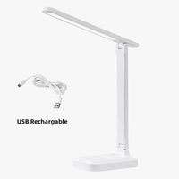 Lampe de Table pliable Led avec 3 types d'éclairage réglables en continu