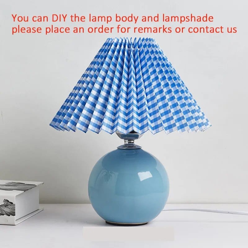 Lampe de table plissée coréenne - Élégance abordable | Marco Lucetti DIY