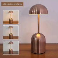 Lampe de Table Portable en métal à intensité variable - style moderne | Marco Lucetti Couleur bronze