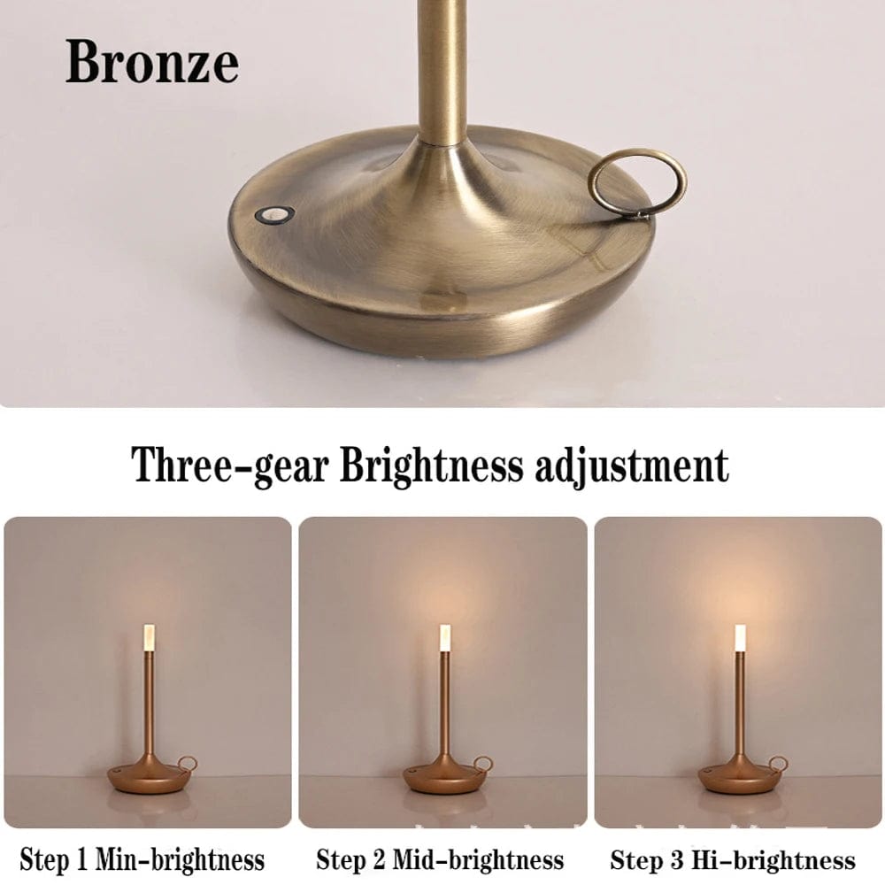 Lampe de Table Rechargeable LED - Atmosphère Créative  | Marco Lucetti