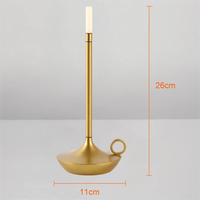 Lampe de table résidentielle LED rechargeable par USB - Ultimate Glow | Marco Lucetti