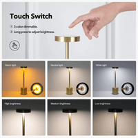 Lampe de table sans fil Meerox™ | Marco Lucetti