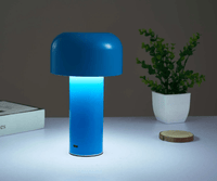 Lampe de table sans fil Restaurant - Lumières Ambiance | Marco Lucetti Bleu