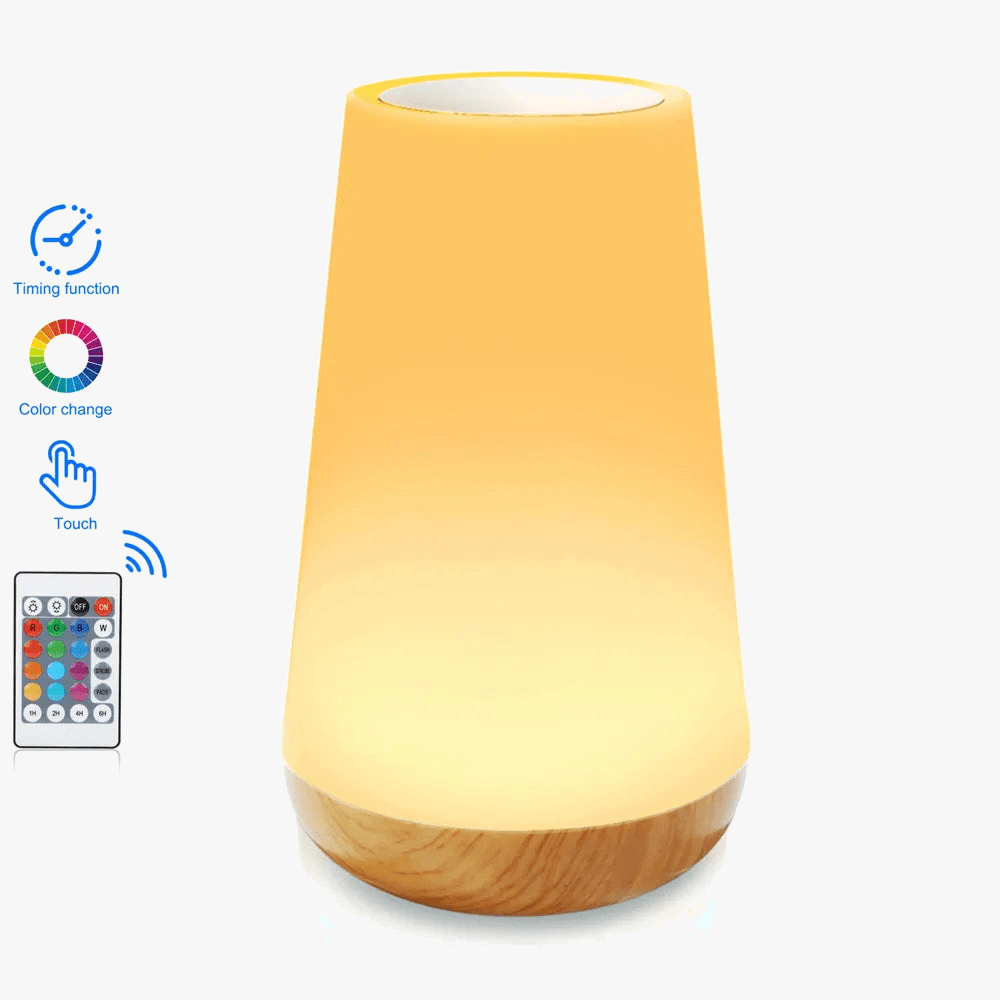 Lampe de Table Tactile LED Multicolore pour Enfants - Idée Cadeau | Marco Lucetti