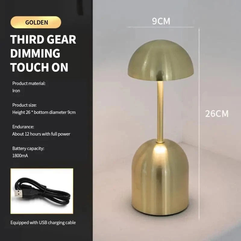 Lampe de Table Vintage Led Usb | Marco Lucetti 8055