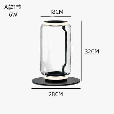 Lampe Design LED en Verre Nordique | Marco Lucetti