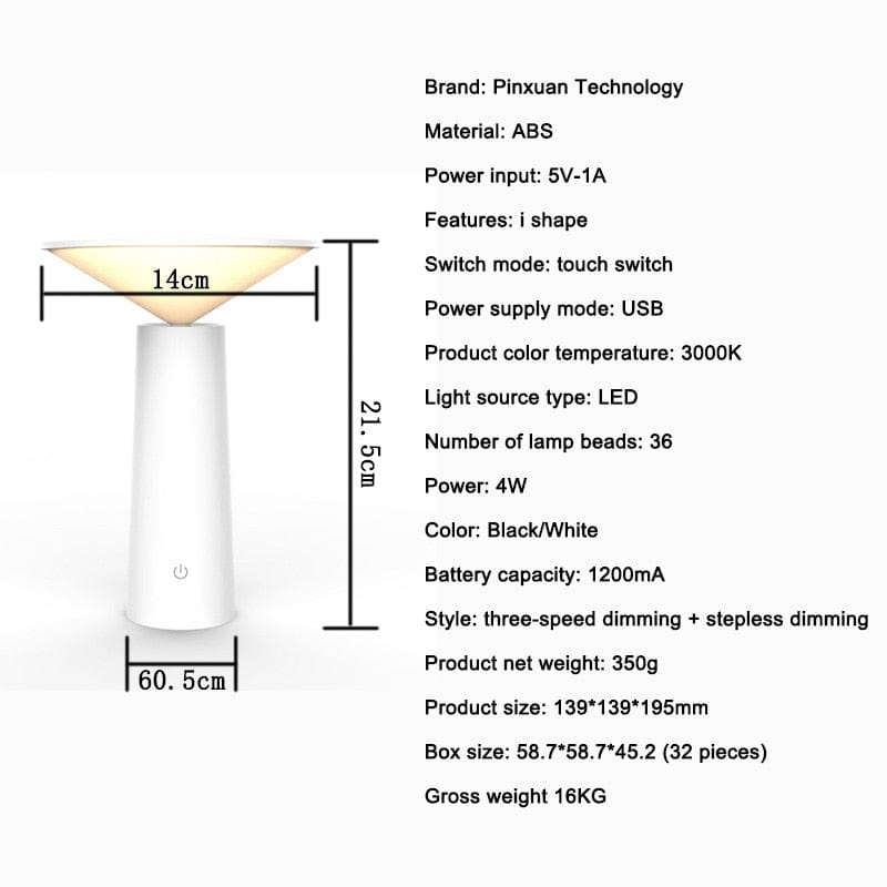 Lampe Design pour Chevet - Aube | Marco Lucetti