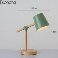 Lampe en bois ajustable : tendance et colorée | Marco Lucetti Vert