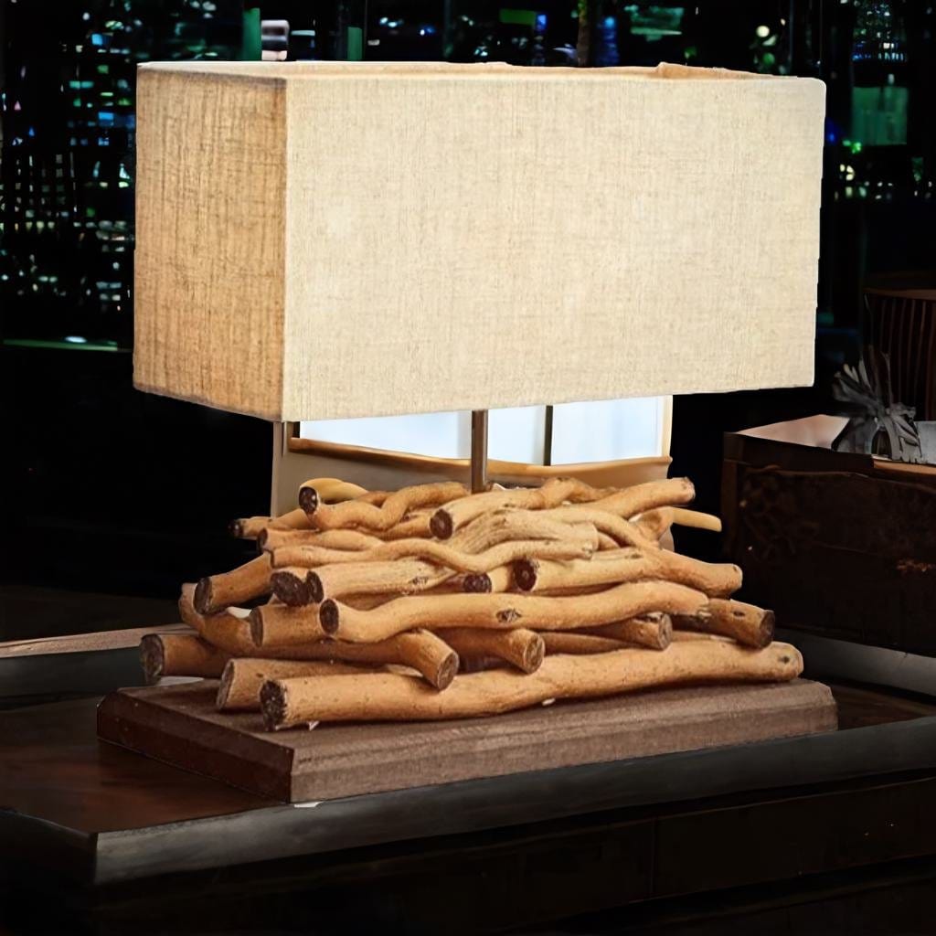 Lampe en Bois Flotté - Flotta Illuminateurs | Marco Lucetti