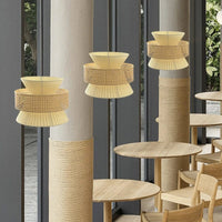 Lampe en rotin japonaise Wabi Sabi Luxe | Marco Lucetti