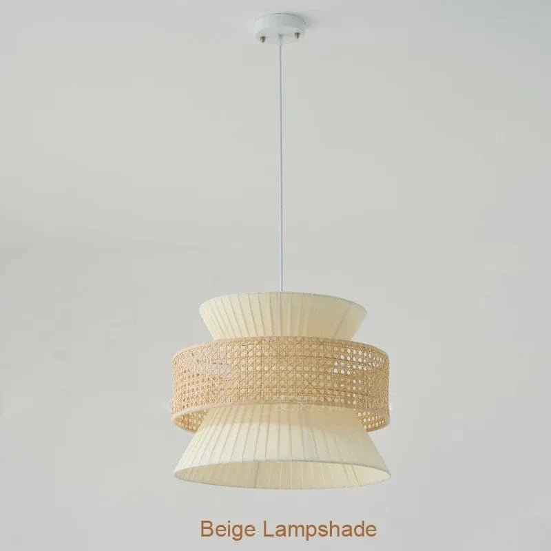 Lampe en rotin japonaise Wabi Sabi Luxe | Marco Lucetti