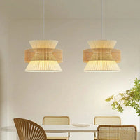 Lampe en rotin japonaise Wabi Sabi Luxe | Marco Lucetti