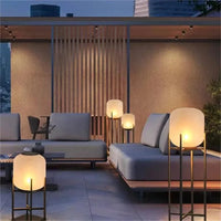 Lampe et lampadaire de jardin solaire élégante pour villa, décoration extérieure imperméable | Marco Lucetti