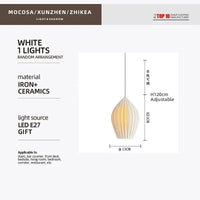 Lampe exclusive pour restaurants | Marco Lucetti 1 tête / Blanc froid / Chine