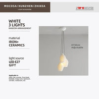 Lampe exclusive pour restaurants | Marco Lucetti 3 têtes / Blanc froid / Chine
