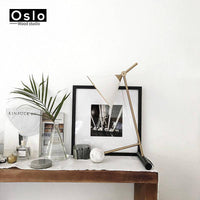 Lampe Hôtel en Métal et Marbre, Style Moderne | Marco Lucetti