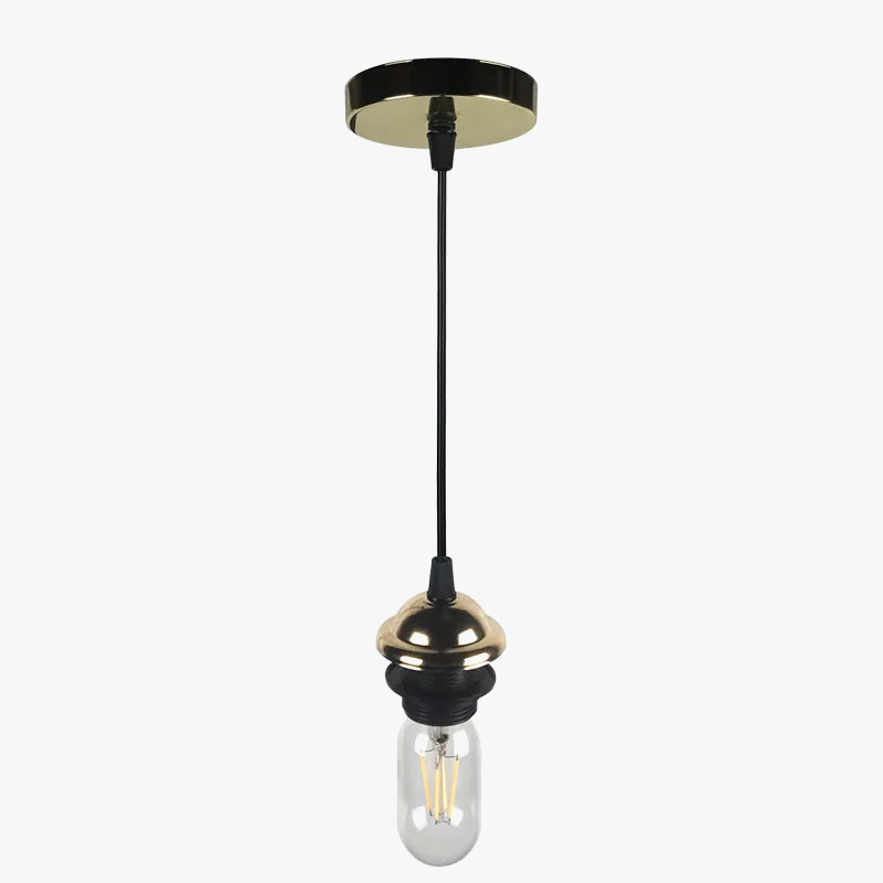 Suspension industrielle rétro "Copper Base" idéale pour les restaurants