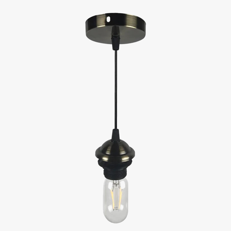 Suspension industrielle rétro "Copper Base" idéale pour les restaurants