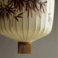 Lampe lanterne en tissu chinois pour décoration intérieure et extérieure - Modèle exclusif | Marco Lucetti