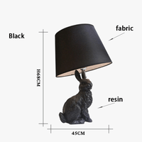 Lampe Lapin Créative en Résine Moderne | Marco Lucetti