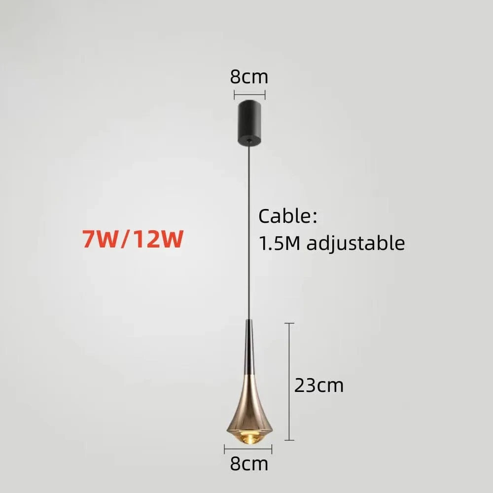 Lampe LED Anti-éblouissante en Aluminium: BrightShield | Marco Lucetti