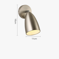 Applique murale LED nordique à bras pivotant