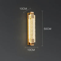 Lampe LED Crystal Wall Light | Marco Lucetti H50cm