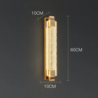 Lampe LED Crystal Wall Light | Marco Lucetti H60cm