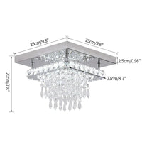 Lampe LED Crystalluxe de Luxe Moderne | Marco Lucetti E / Blanc froid / Chine