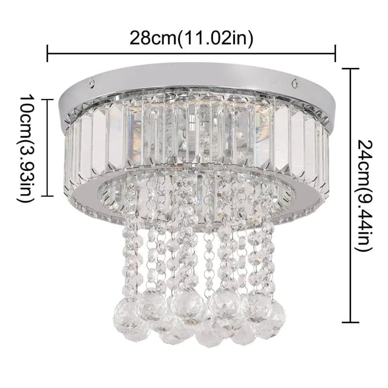Lampe LED Crystalluxe de Luxe Moderne | Marco Lucetti G / Blanc froid / Chine