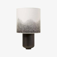 Lampe LED "Cylindre Coloré" | Marco Lucetti Noir