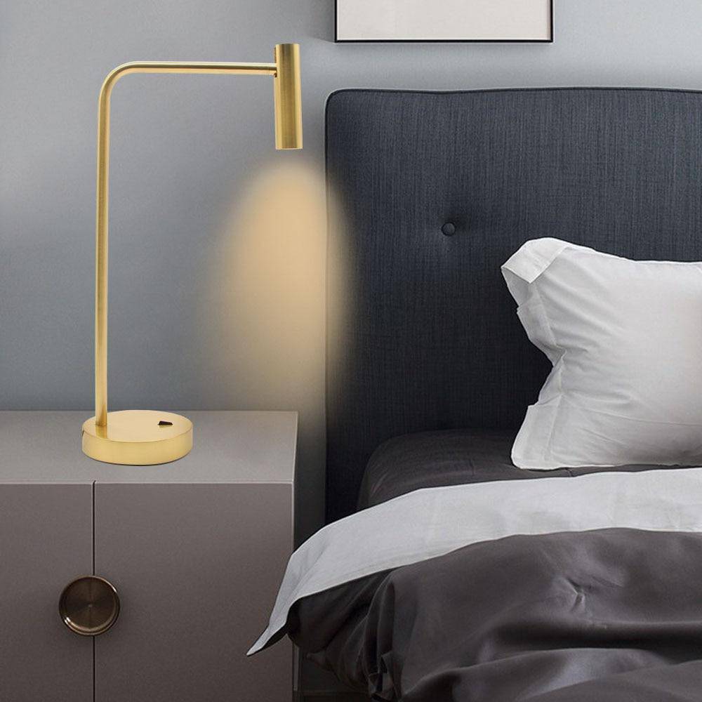 Lampe LED de bureau avec spot ajustable en aluminium | Marco Lucetti