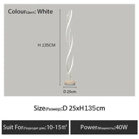 Lampe LED de bureau Foom | Marco Lucetti Blanc-135cm / Lumière chaude