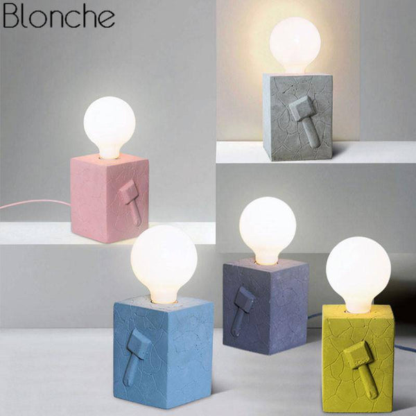 Lampe LED Design Bloc 3D - Éclatante | Marco Lucetti