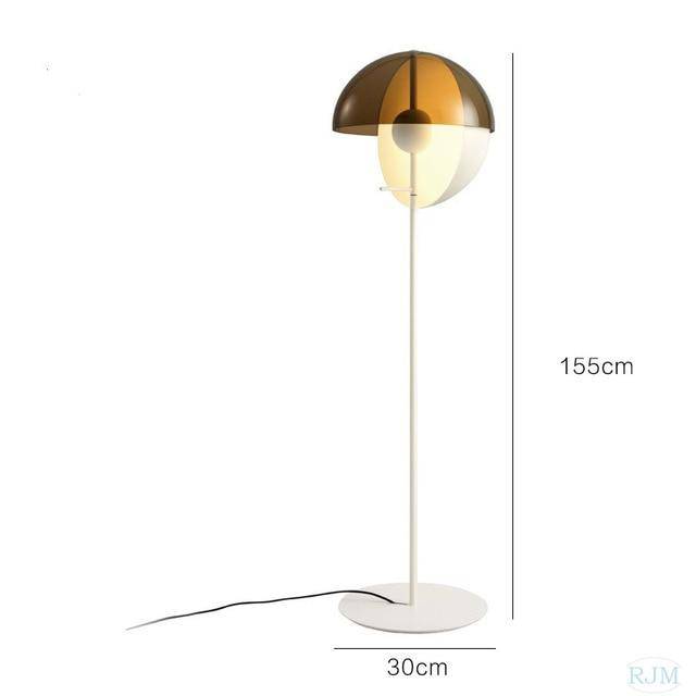 Lampe LED Design Boule Changeable | Marco Lucetti Lampadaire - Blanc