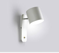 Lampe LED Design Colorée avec Abat-jour Orientable | Marco Lucetti Blanc