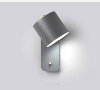 Lampe LED Design Colorée avec Abat-jour Orientable | Marco Lucetti Gris