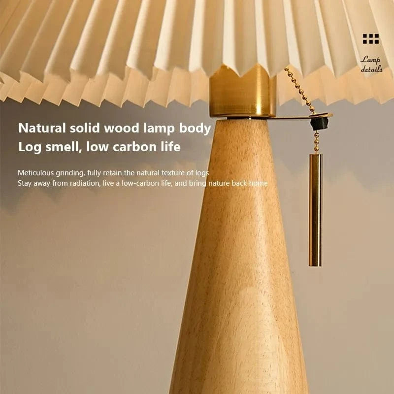 Lampe LED design en bois pour bureau | Marco Lucetti