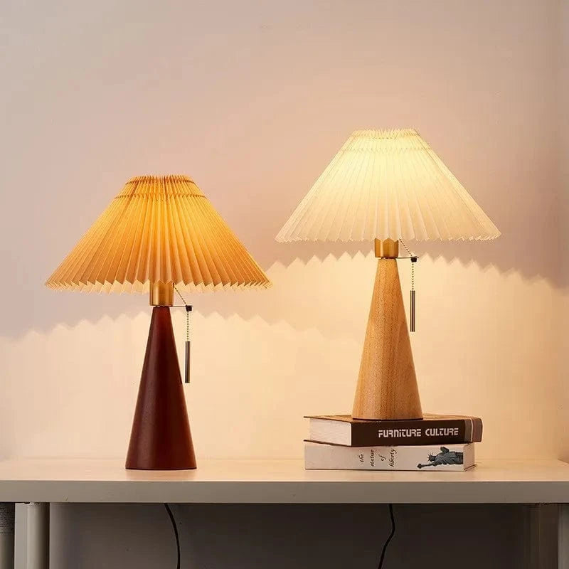 Lampe LED design en bois pour bureau | Marco Lucetti