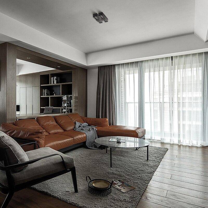 Lampe LED design rectangle en métal | Marco Lucetti