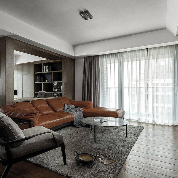 Lampe LED design rectangle en métal | Marco Lucetti