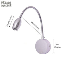 Lampe LED Dirigeable à Interrupteur | Marco Lucetti