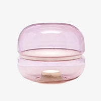 Lampe LED en résine colorée | Marco Lucetti Rose