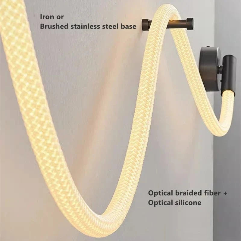 Lampe LED en silicone de luxe minimaliste et flexible. | Marco Lucetti