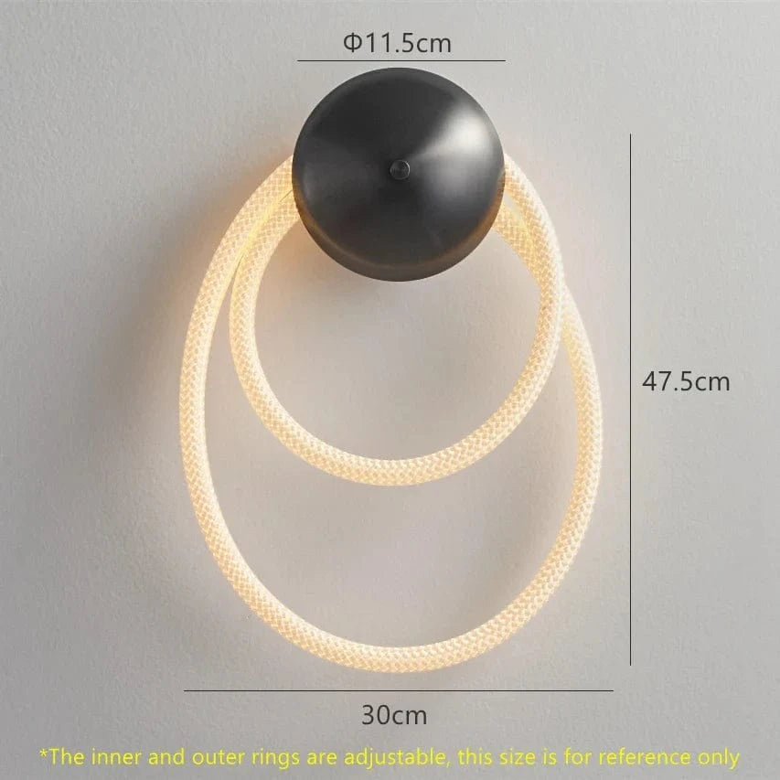 Lampe LED en silicone de luxe minimaliste et flexible. | Marco Lucetti D / Blanc chaud (2700-3500K) / Socle en fer