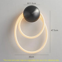 Lampe LED en silicone de luxe minimaliste et flexible. | Marco Lucetti D / Blanc chaud (2700-3500K) / Socle en fer
