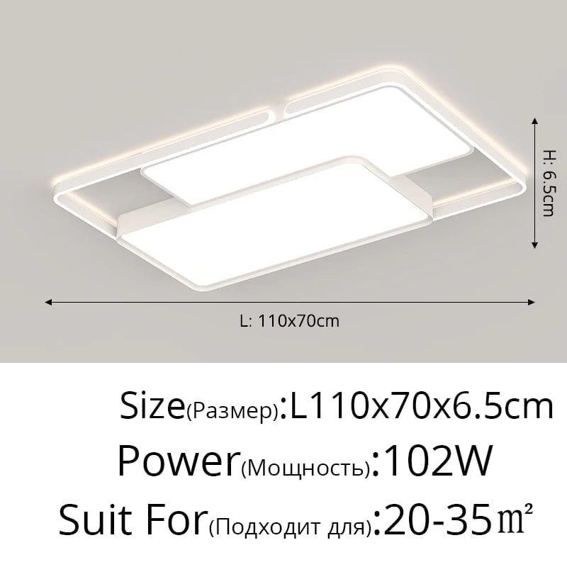 Lampe LED encastrée ronde pour une maison moderne nordique | Marco Lucetti
