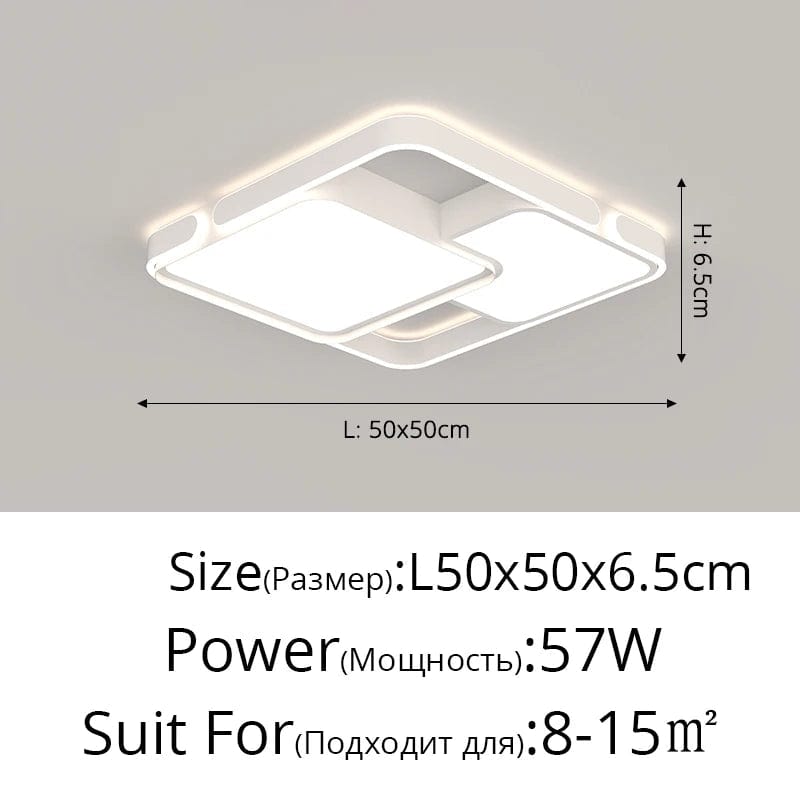 Lampe LED encastrée ronde pour une maison moderne nordique | Marco Lucetti